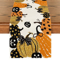 Smile Halloween Jack-O-Lantern Pumpkin Table Runner 13 x 108 Inch