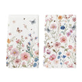 Sm:)e Flowers Sakura Butterfly Sping Kitchen Towels Set of 2, 18x26 Inch