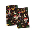 Sm:)e Botanic Farmhouse Magical Modern Mushroom Hand Kitchen Dish Towels 18x26 Inch Set of 2