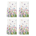 Sm:)e Sping Flowers Kitchen Towels Set of 4, 18x26 Inch