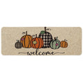Sm:)e Fall Thanksgiving Pumpkin Switch Floor Mat 17 x 47 Inch Low-Profile for Indoor Outdoor